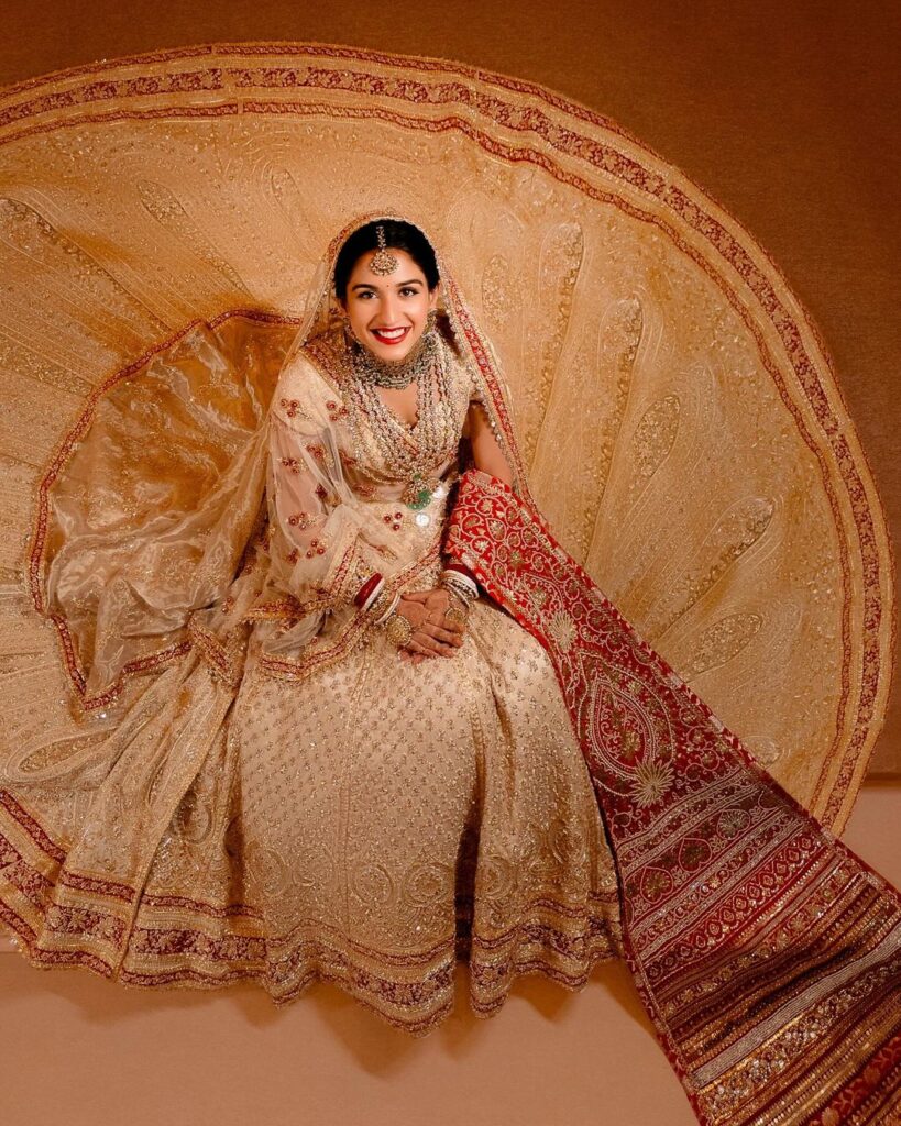 Radhika Merchant Bridal Look