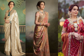 Neeta Ambani Wedding Outfits