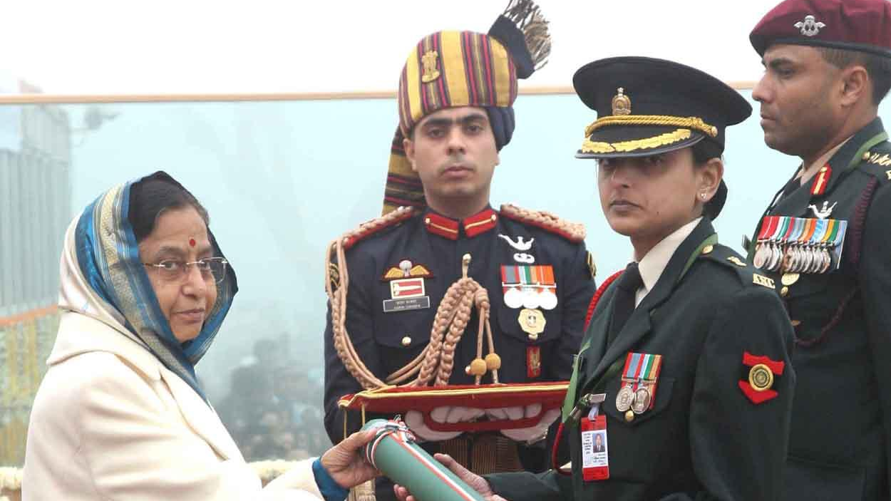 Major Mohit Sharma's Wife