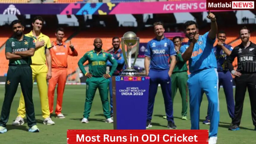Most Runs in ODI