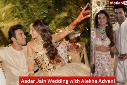 Aadar Jain wedding