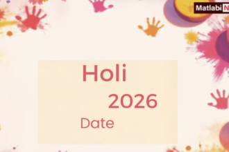 When is Holi in 2026