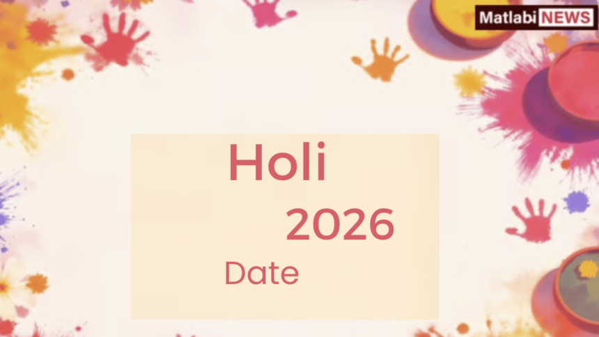 When is Holi in 2026