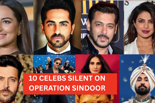 celebs silent on operation sindoor