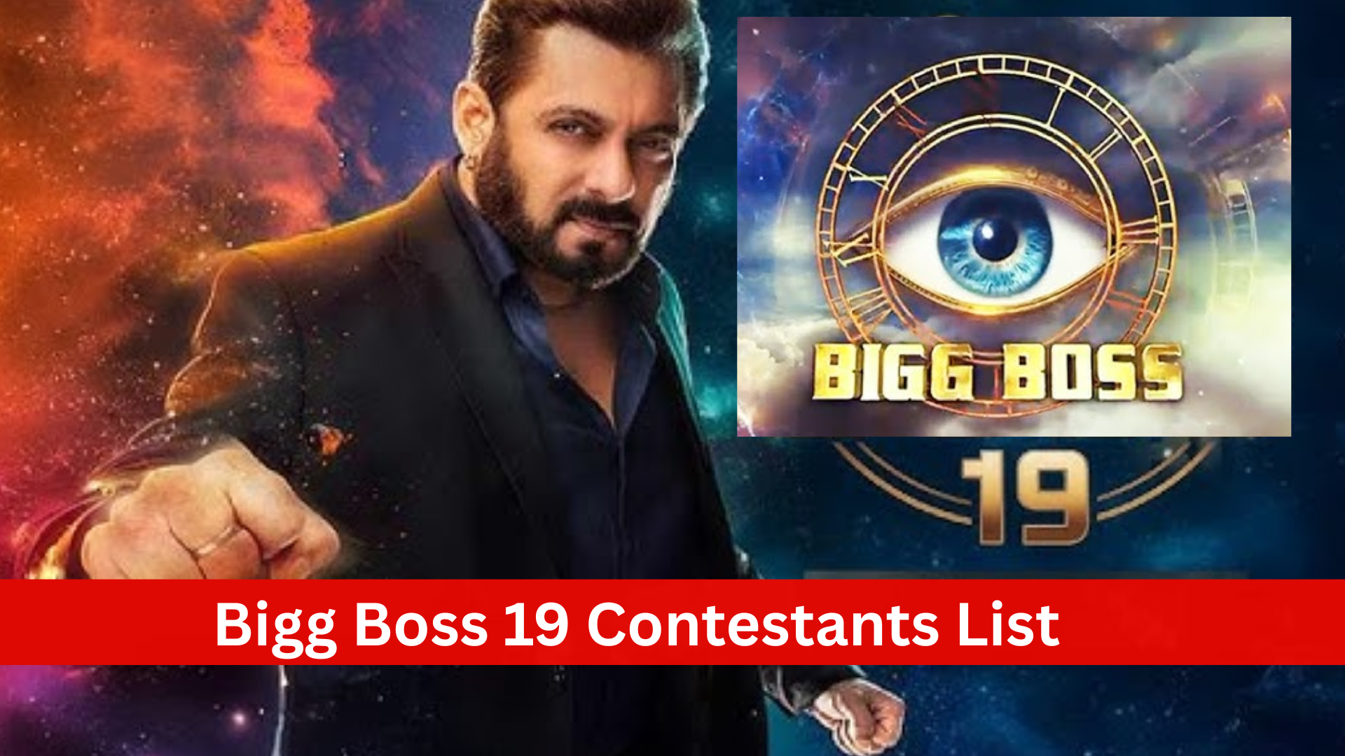 Bigg Boss 19 Contestants