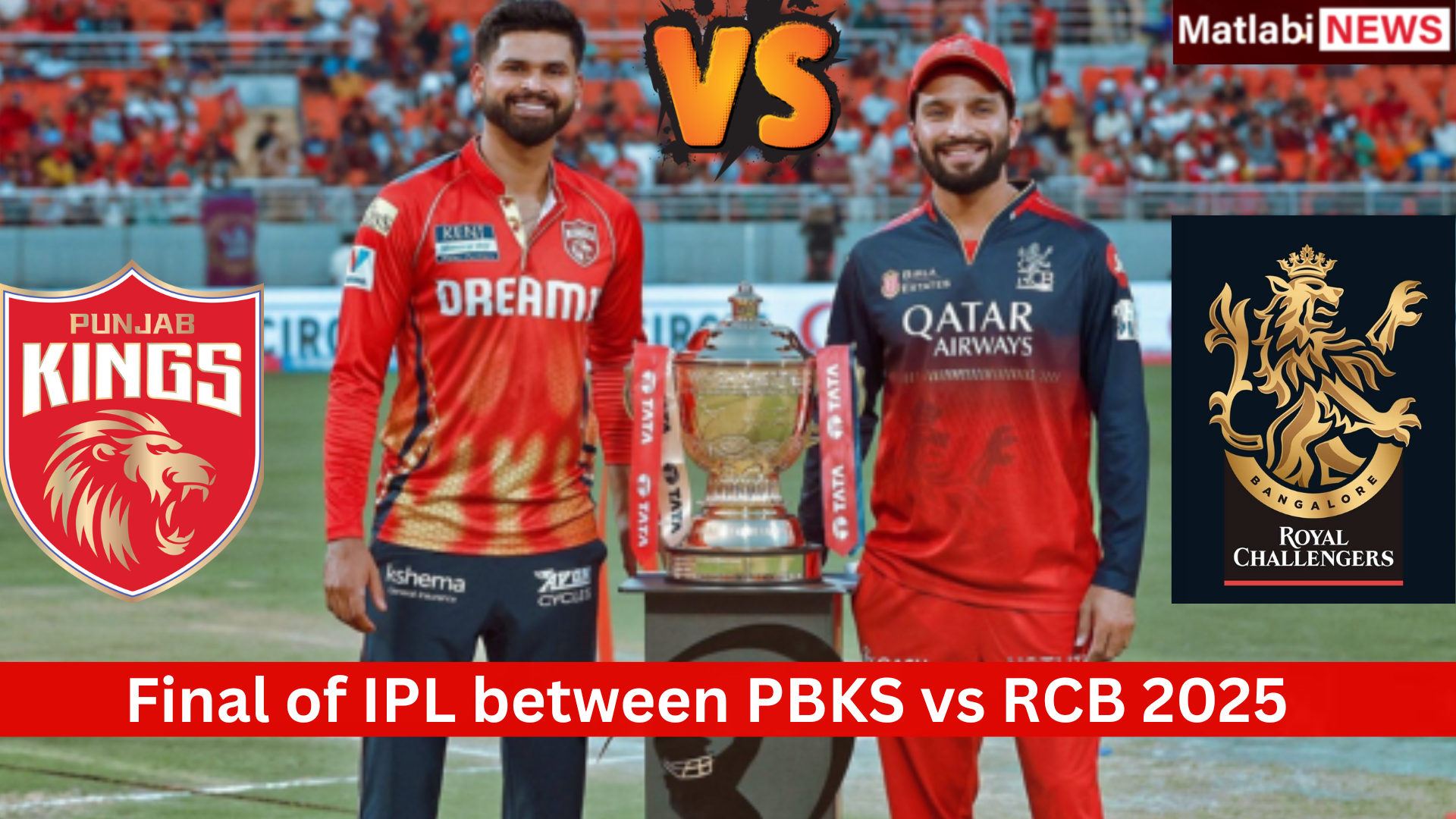 PBKS vs RCB 2025