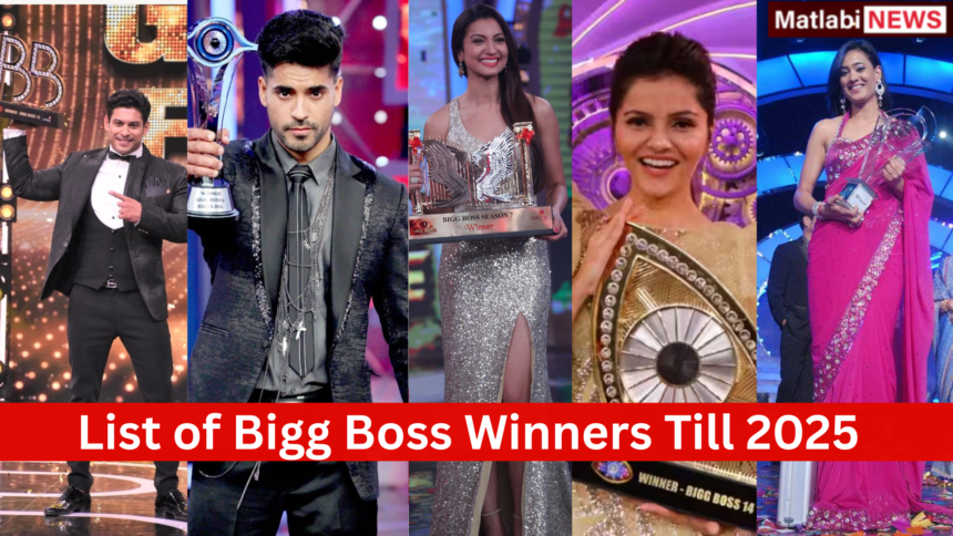 Bigg Boss Winners