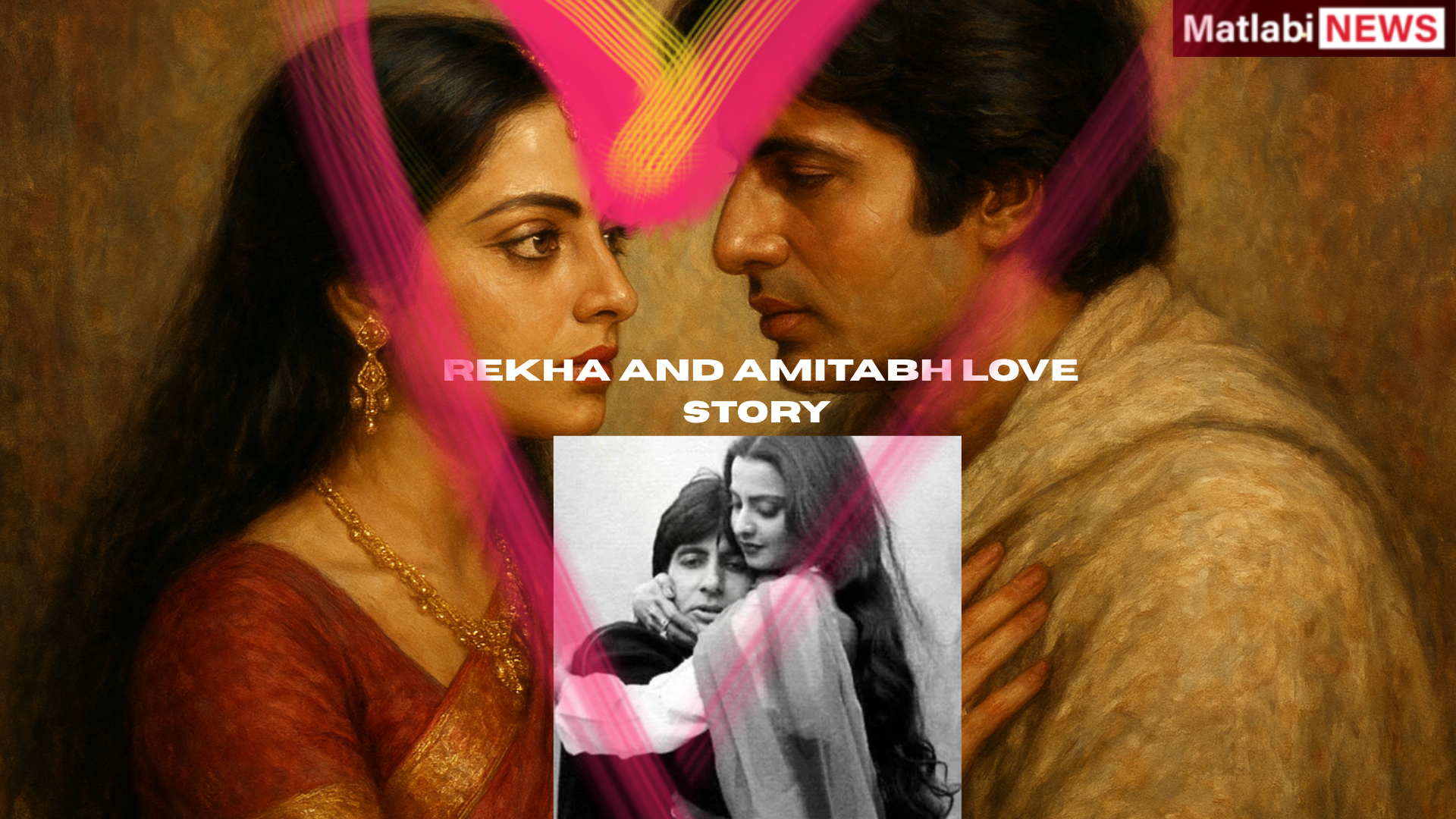 Rekha and Amitabh