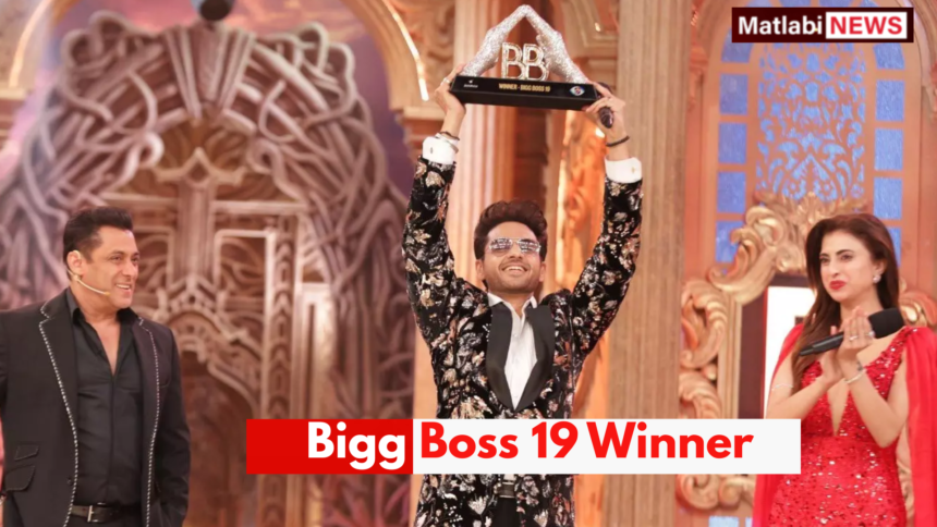 Bigg Boss 19 Winner