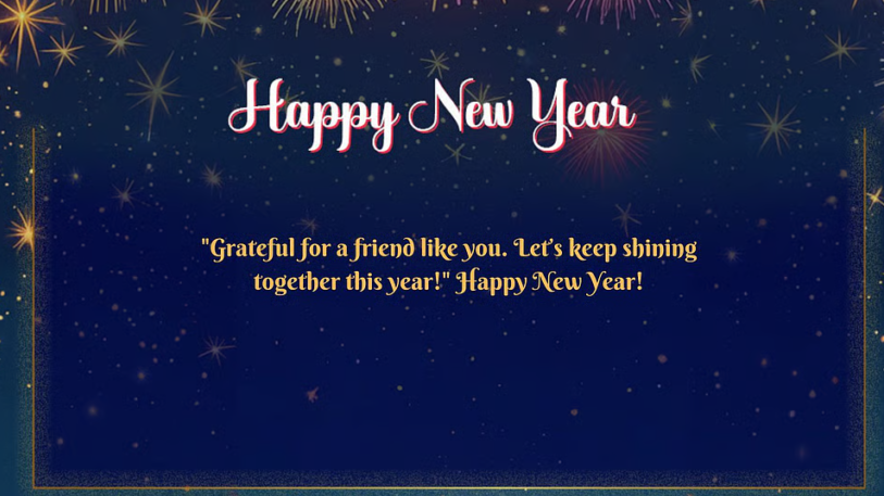 Happy New Year Wishes