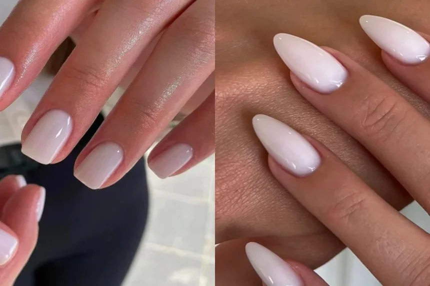 Milky Nails